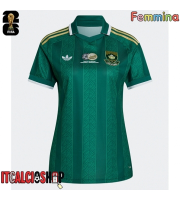 Sudafrica Seconda Maglia Femmina Mondiali 2026 Manica Corta